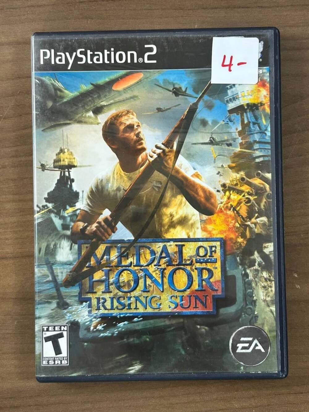 Medal of Honor Rising Sun PS2 PlayStation 2 Complete CIB w/ Manual NTSC